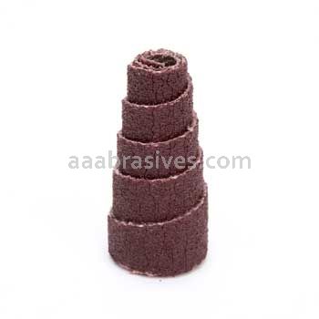 3M™ 7100085779 1/2 x 1 x 1/8 100 per case P120 Grit X-wt 341D Full Tapered Cartridge Roll