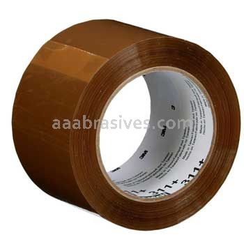 3M™ 7100179433 Scotch™ High Tack Box Sealing Tape 311+ Tan 72 mm x 100 m