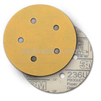 3M™ 7100214464 5" P100 Grit C-wt 236U Hookit™ Paper Sanding Disc