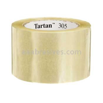 3M&trade; 7100240710 Tartan&trade; Box Sealing Tape 305 Clear 72 mm x 100 m