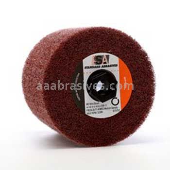 Standard Abrasives MD Mini-Brush 875702 4-1/2" x 4" x 5/8-11 FB036 A XCS Medium Density