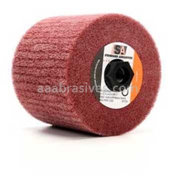Standard Abrasives MD Mini-Brush 875703 4-1/2" x 4" x 5/8-11 FB039 20-71 A MED Medium Density (Made to order)