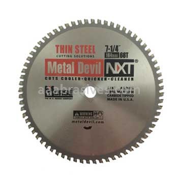 Morse Metal Devil NXT® Thin Steel 7-1/4" 68 Teeth Circular Saw Blades
