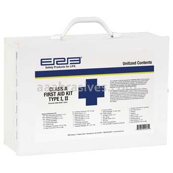 ERB 29961 Ansi 2015 Class A Unitized Contents Metal Box First Aid Kit