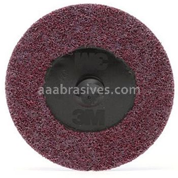 3M™ 7100007318 3" ACRS TR Heavy Duty Light Grinding and Blending Scotch-Brite™ Roloc™ Disc