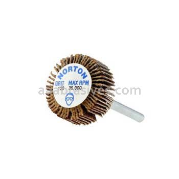3/4 x 3/16 x 1/8 120 Merit Micro-Mini Grind-O-Flex Small Diameter Flap Wheel