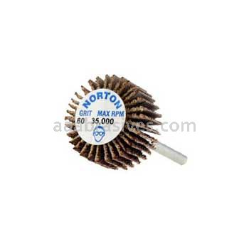 3/4 x 3/8 x 1/8 60 Merit Micro-Mini Grind-O-Flex Small Diameter Flap Wheel