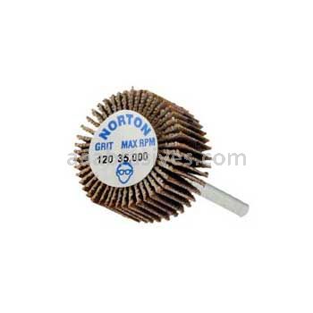 3/4 x 3/8 x 1/8 120 Grit Merit Micro-Mini Grind-O-Flex Small Diameter Flap Wheel