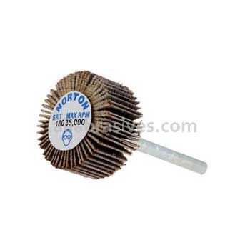 3/4 x 3/8 x 1/8 180 Merit Micro-Mini Grind-O-Flex Small Diameter Flap Wheel