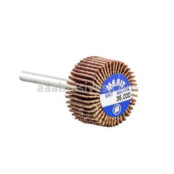 3/4 x 3/8 x 1/8 320 Merit Micro-Mini Grind-O-Flex Small Diameter Flap Wheels