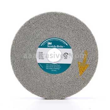 Scotch-Brite™ Exl Deburring Wheel 6x1x1 8A MED 3M™