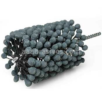 Weiler 34281 CrossFlex Heavy Duty Bore Brush 4-1/4 Diameter 320 SC Grit