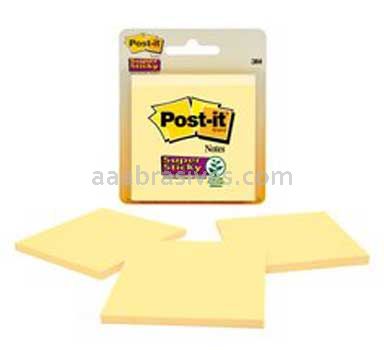 Post-it™ Super Sticky Notes 3321-SSY 3 in x 3 in Canary Yellow 3M 7010341386