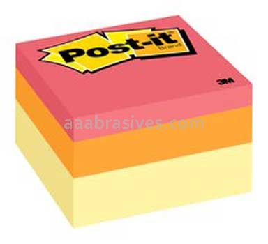 Post-it™ Notes Cube 2053-AU 3 in x 3 in Canary Wave 3M 7010371009