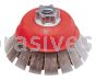 Norton 5 x.009x 5/8-11/Carbon Steel//High Performance Cable Crimped Cup Brushes
