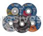 Weiler 56453 - 4-1/2" x 1/4" Z24T, 5/8"-11 A.H., Type 27 Grinding Wheel - 012382564537