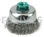 Weiler 13242 3" Crimped Wire Cup Brush .014" Steel Fill M14 x 2.0 Nut