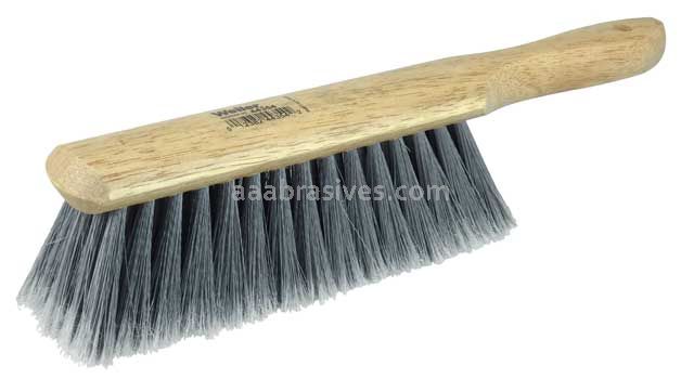Weiler 44354 8" Counter Duster Flagged Silver Polystyrene Fill Fine Brushing