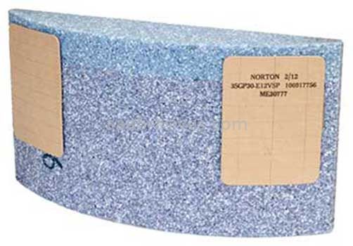 Norton 8 x 11-1/4 x 3 3SGP30-G12VSP Cortland Bonus Grind ME100703B Type 31 Segments