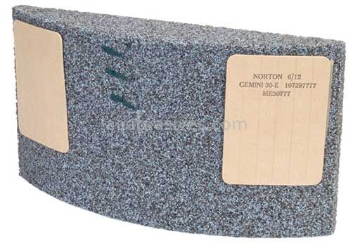 Norton 8 x 11-1/4 x 2-1/4 Gemini 30-F Cortland ME30777 Type 31 Segments