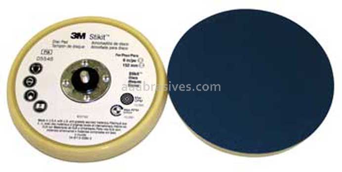 3M™ 7100029070 6 x 11/16 x 5/16-24 Stikit™ External Low Profile Finishing Disc Pad 05546