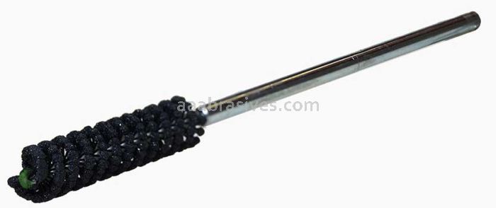 Weiler 34347 CrossFlex Standard Duty Bore Brush 1/2 Diameter 120 SC with Collet