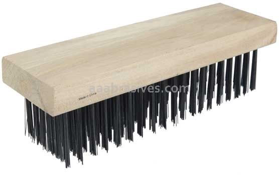 Weiler 25212 Vortec Pro Scratch Brush .012 Carbon Steel Fill Block Type