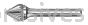 CGW 62493 SK-3D 3/8 x 3/16 x 1/4 x 2-1/16, Double