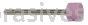 W-174, 3/8x1/4x1/8"sk, Mounted Point, Vitrified, PA/O