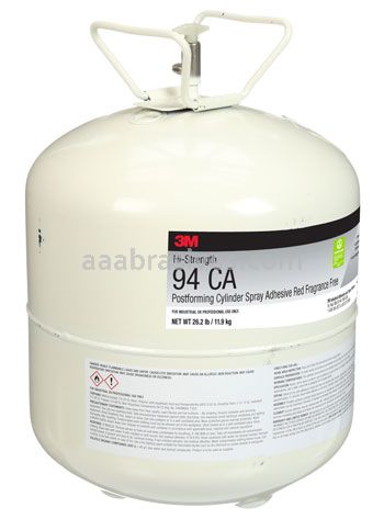 3M™ Hi-Strength Postforming 94 ET Cylinder Spray Adhesive Red Large Cylinder