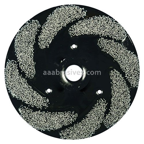 Osborn 4" ATB UNI-LOK DISC BRUSH TURBO - 120 .028 SC X 1-1/2" TL #47088