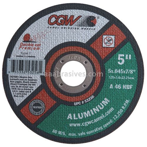 CGW 53256 5 x .045 x 7/8 T1 Alu 46NBF Quickie