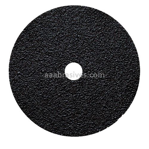 Silicon Carbide Black Resin Fiber Discs 7x7/8 - 80 Grit S/C Black