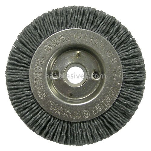 Weiler 56482 - 4-1/2" x 1/4" C24R, 5/8"-11 A.H., Type 27 Grinding Wheel - 012382564827