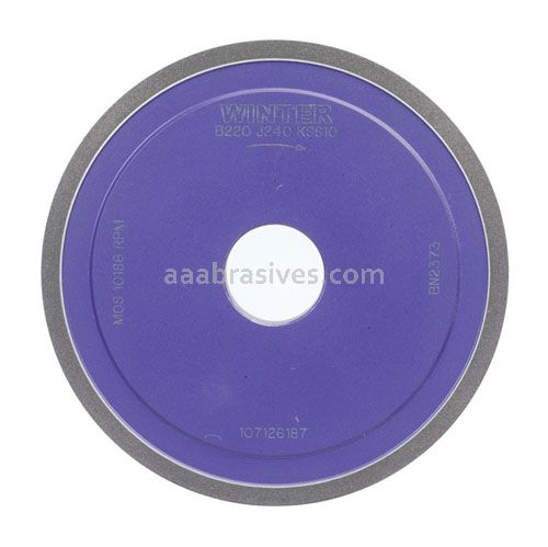 150-12.7-6-31.75/B220-V240-KSS10//Type 1A1 Straight Wheels - CBN/SUPER ABRASIVES