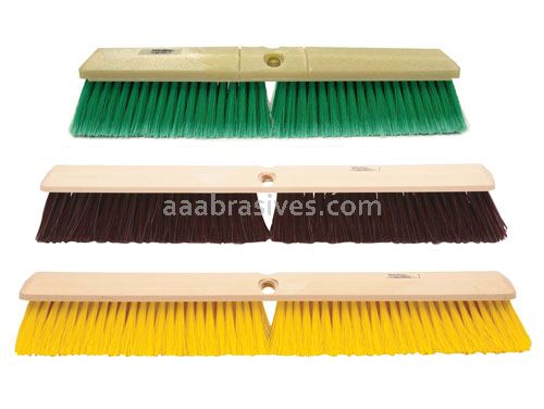 18" Perma-Sweep Floor Brush, Blue Synthetic Fill