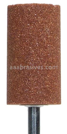 Norton W222 1 x 2 Gemini 38A M/N4 1/4 x 1-1/2 Vitrified Mounted Points - W Shapes
