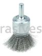 Weiler 11003 3/4" Coated Cup Crimped Wire End Brush .006" Steel Fill