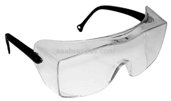 3M™ 7000042891 OX™ Protective Eyewear 2000 12163-00000-20 Clear Anti-Fog Lens Black Temple