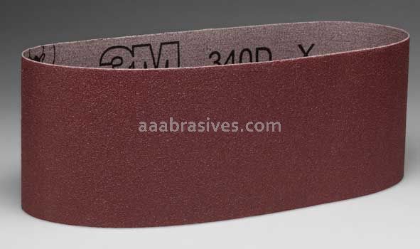 3M™ 7010360815 3 x 21 P120 Grit X-wt 340D Cloth Belt