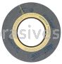 Norton 24 x 6 x 12 32AC54-QB Production Centerless Type 01 Straight Wheels