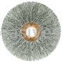 Weiler 16963 3" Small Diameter Crimped Wire Wheel .0118" Stainless Steel Fill 1/2"-3/8" Arbor Hole