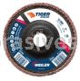Weiler 51318 5 Tiger Angled Radial Ceramic Flap Disc 40C 7/8 Arbor Hole