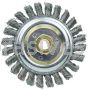 Weiler 79813 DUALLY 5" Filler Pass Weld Cleaning Brush .023" Stainless Fill 5/8"-11UNC Double-Hex Nut