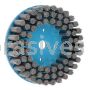 Weiler 85922 8" Nylox Disc Brush Rectangular Filament 80 SC Fill 7/8" Arbor Hole