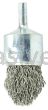 Weiler 10323 Controlled Flare Crimped Wire End Brush 1" .020" Stainless Steel Fill