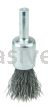 Weiler 36282 Wolverine 1/2" Crimped Wire End Brush .0104" Steel Fill 1/4" Stem