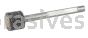 Weiler 17205 Bore-Rx 7/8"Dia. Internal Brush Deburring Tool .006" Crimped Steel Wire Fill 3/8" Stem