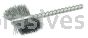 Weiler 21036 7/8" Power Tube Brush .005" Steel Wire Fill 5/8" Brush Length