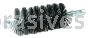 Weiler 44131 2" Single Spiral Flue Brush .012 Steel Fill